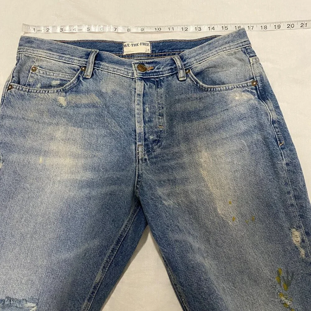 Free People We the‎ Free Unknown Legend Slim Jeans in Outlaw Size 29